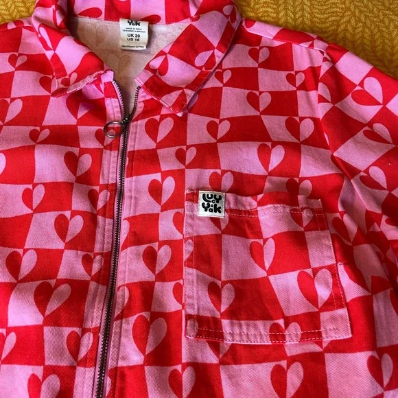 Lucy & Yak Playsuit UK 20/ US 16 - Picture 6 of 9